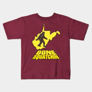 Gone Squatchin WV Kids T-Shirt